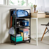 目隠しワゴンL黒キッズ