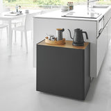 テレワークワゴン黒キッチン