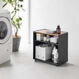 テレワークワゴン黒洗面所