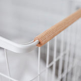 脚付バスケットハンドル寄り