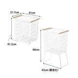 脚付ランドリーバスケット寸法