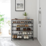 シューズラック黒イメージ2