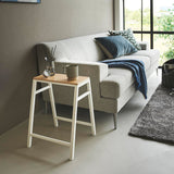 スツール白リビングイメージ