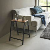 スツール黒リビングイメージ