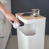 ゴミ捨てイメージ白