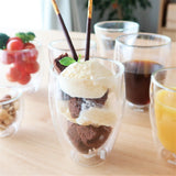 パフェ盛り付け