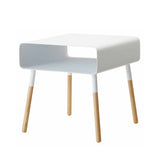 ローサイドテーブル白