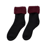 ブラックの靴下 平置き