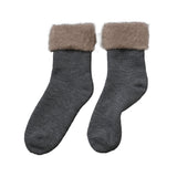 グレーの靴下 平置き