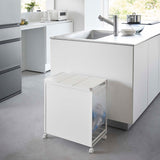 3分別ワゴンをキッチンカウンターの横に置いたシーン