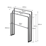 バスタオルハンガーサイズ
