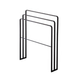 バスタオルハンガー黒