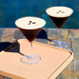 グラス2つ上から