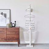 折り畳んだ物干し白 正面