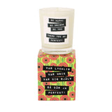 メッセージ入り マッサージキャンドル(Be Happy)