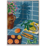 Composition in Blue by Adee Ardon