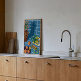 Composition in Blue by Adee Ardon