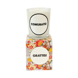 メッセージ入り マッサージキャンドル(Congrats!)