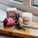 メッセージ入り マッサージキャンドル(Congrats!)