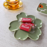 お菓子とプレート