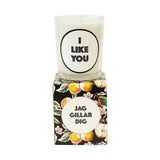 メッセージ入り マッサージキャンドル(I like you)