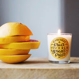 メッセージ入り マッサージキャンドル(If you were a fruit)