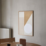 ポスター BALANCE(バランス)no.116をダイニングルームに飾ったシーン