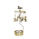 ロータリーキャンドルホルダー (キャットファミリー)