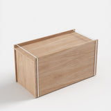 蓋取り付けたオークボックス