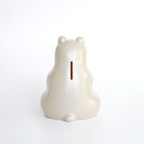 しろくま貯金箱の背面