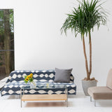 ネイビーソファカバー