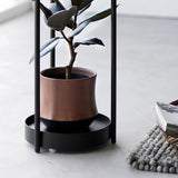 【tower】キャスター付きプランタースタンド 2段 - イルムス オンラインストア