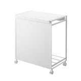 【tower】蓋付き目隠し分別ダストワゴン 3分別 - イルムス オンラインストア