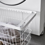 【tower】ランドリーバスケット キャスター付き ワイド&ロー - イルムス オンラインストア