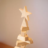 無垢材のツリートップ