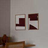 ポスター2つインテリア