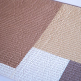 シェイ パッチワークキルトブランケット デザートの柄アップ