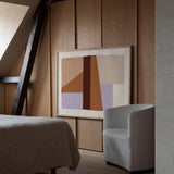 ポスターとベッドルーム