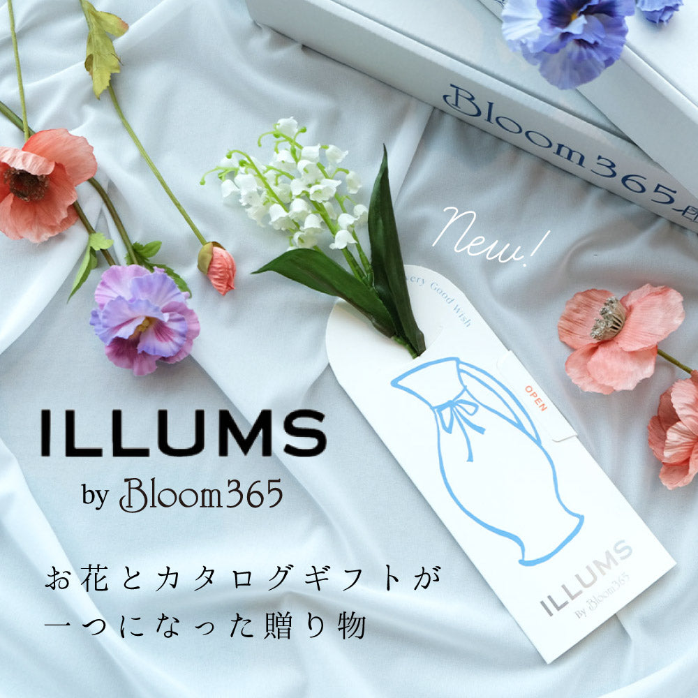 【イルムス限定販売】お花とカタログが一つになった新しい形のギフトが新登場