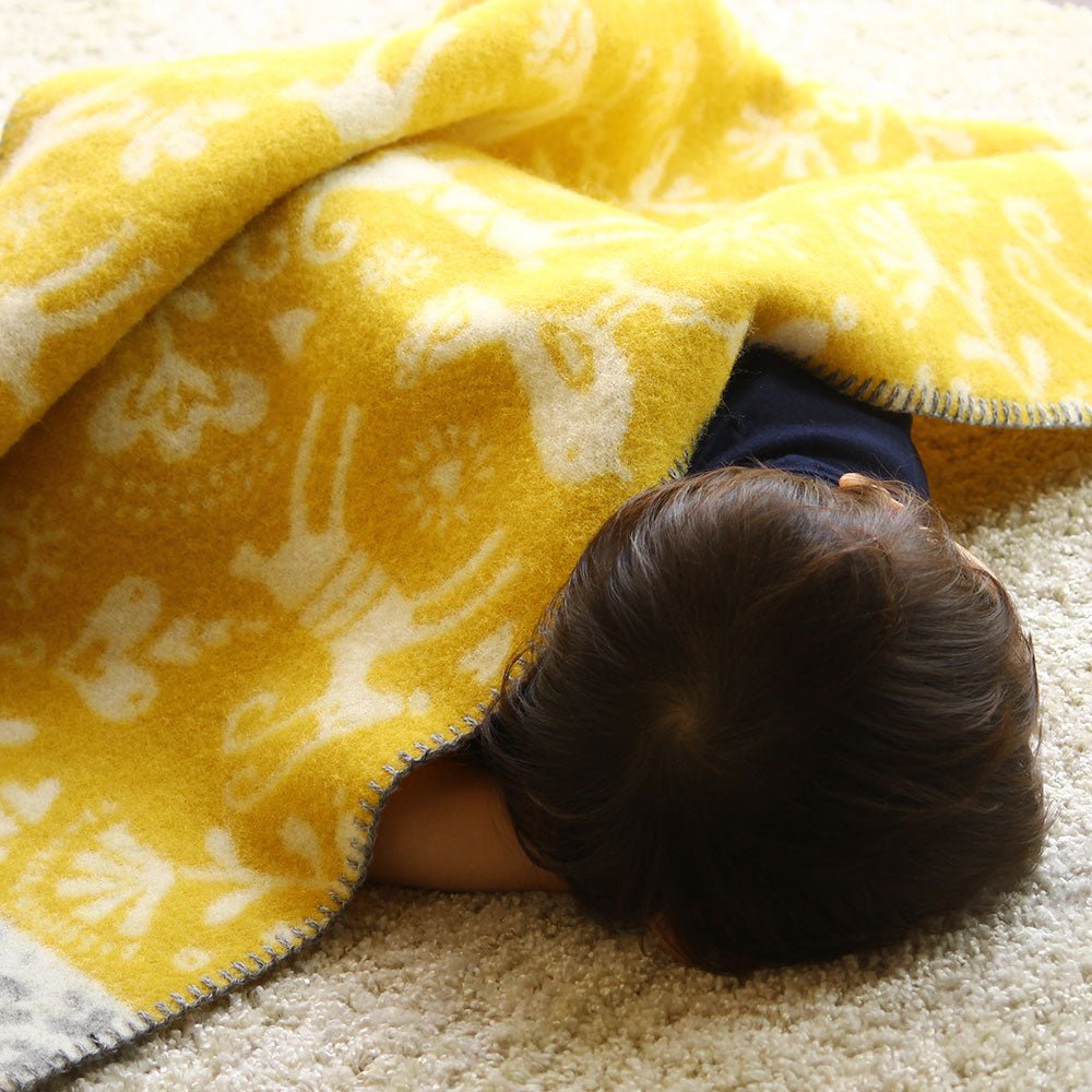 【10月入荷】ウールブランケット ジョイ - ILLUMS