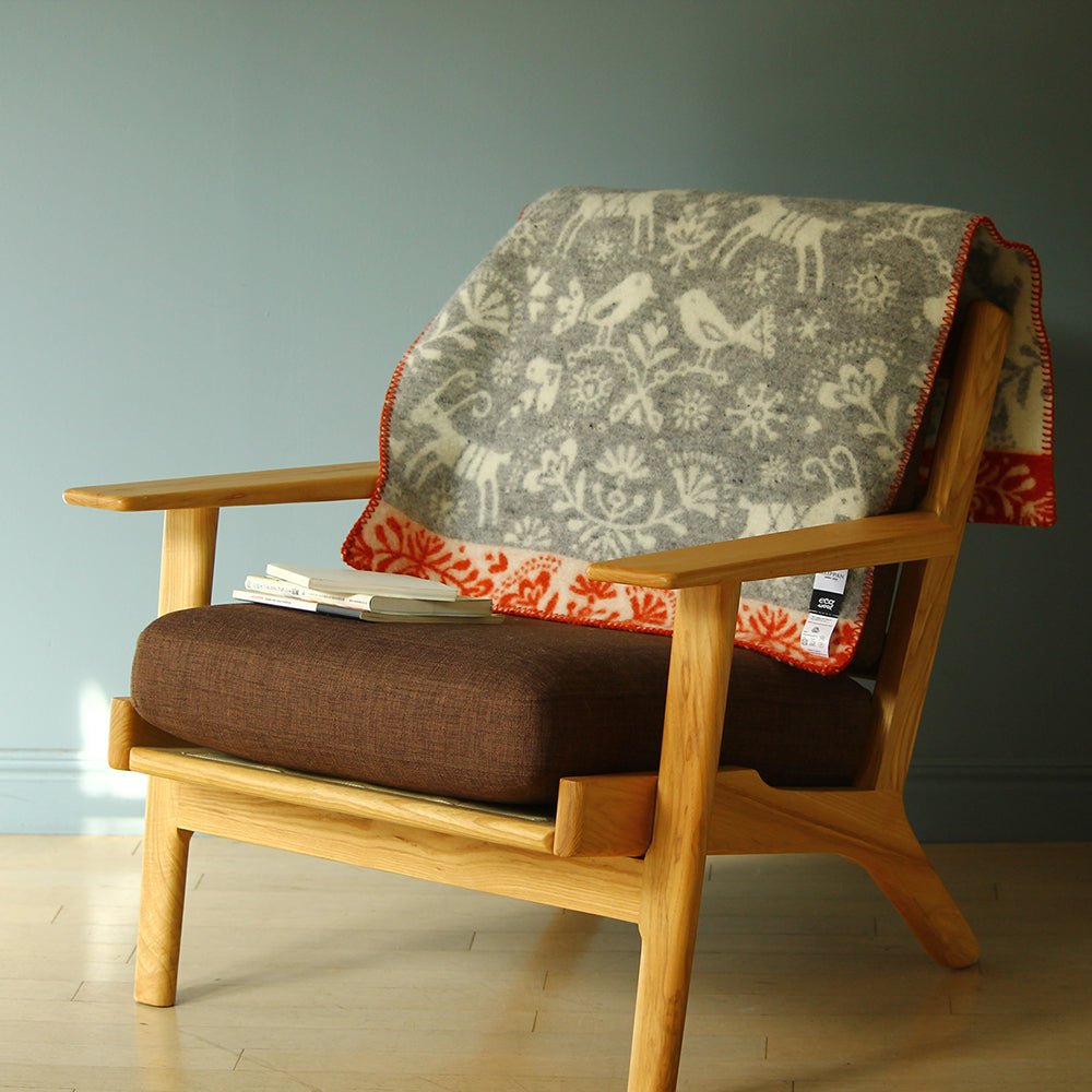 【10月入荷】ウールブランケット ジョイ - ILLUMS