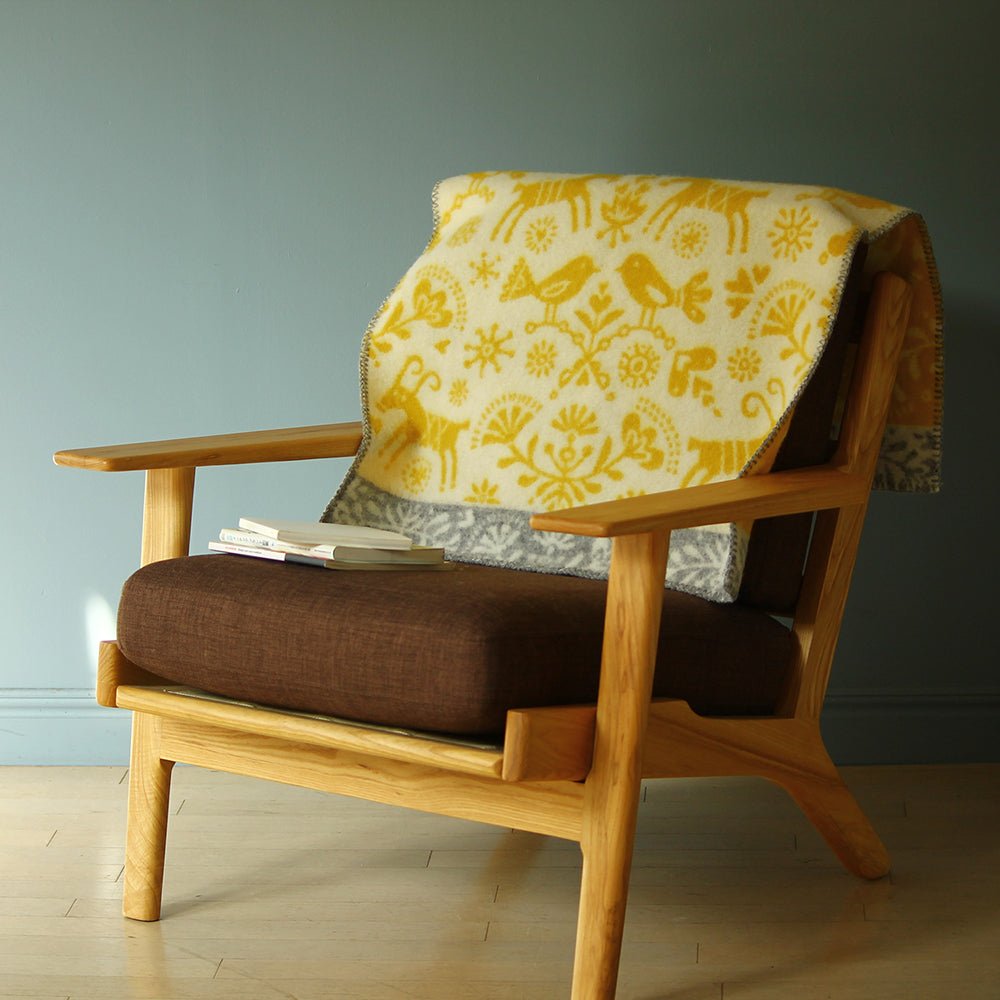 【10月入荷】ウールブランケット ジョイ - ILLUMS