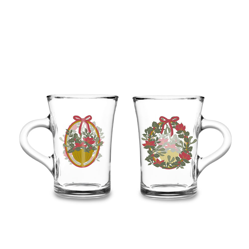 【季節限定】クリスマス ホットドリンクグラス 2025（ペア）