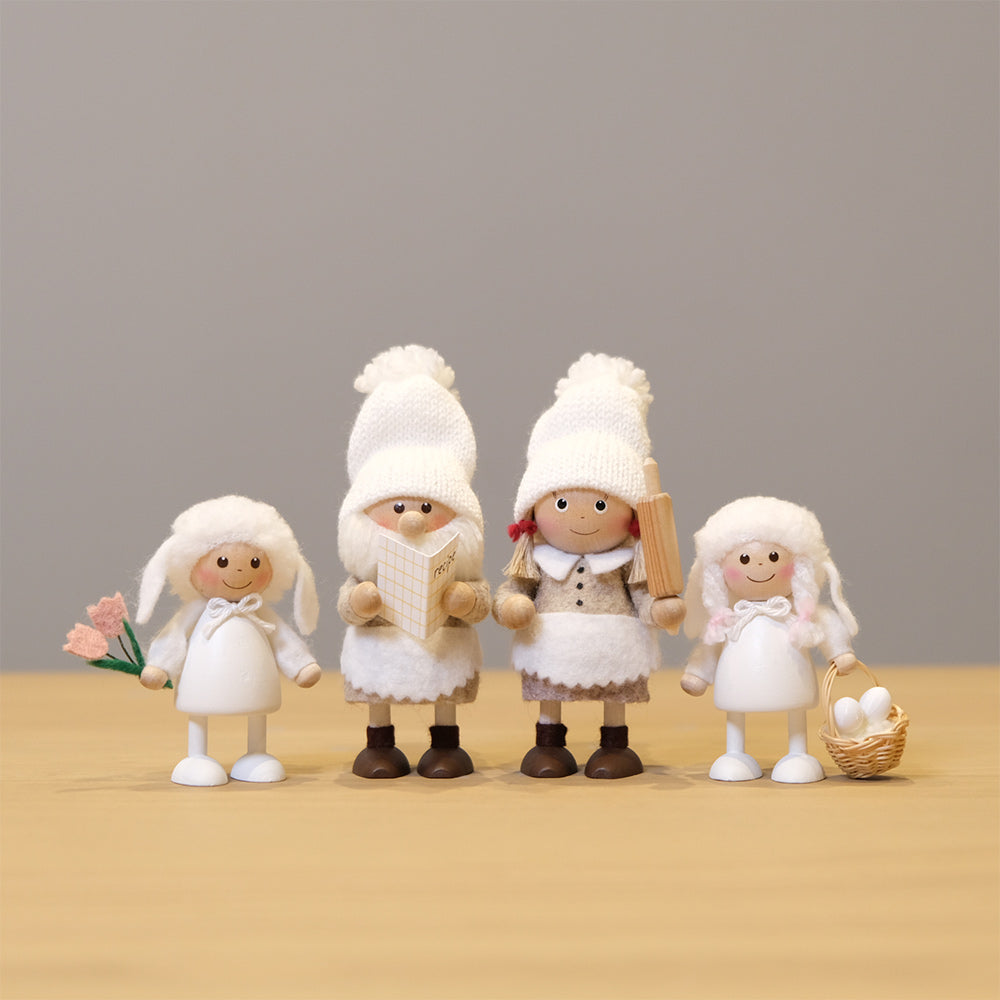 【イルムス限定】Fika Collection お茶会の準備をするエプロン姿のニッセ