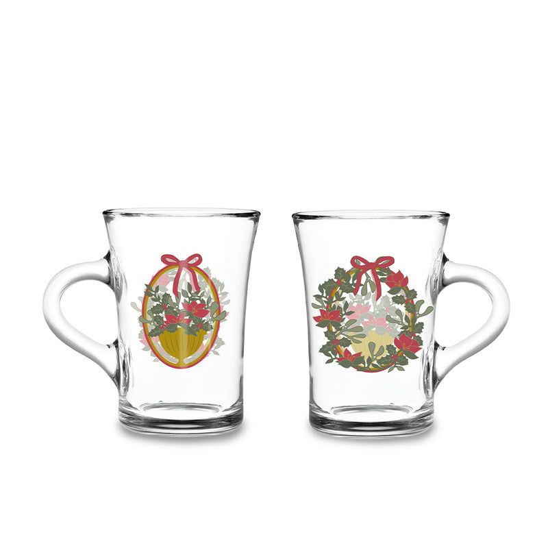 【季節限定】クリスマス ホットドリンクグラス 2025（ペア）