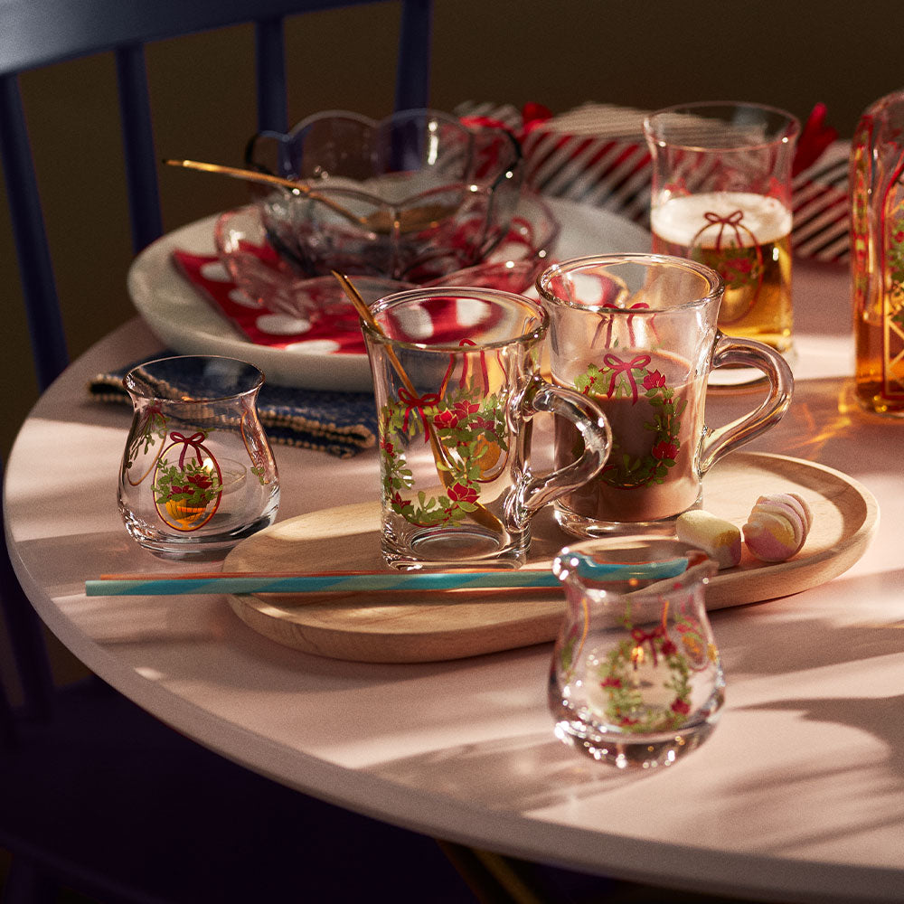 【季節限定】クリスマス ホットドリンクグラス 2025（ペア）