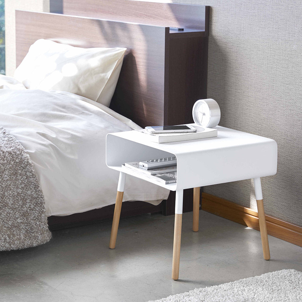 ローサイドテーブル プレーン｜山崎実業 – イルムス オンラインストア