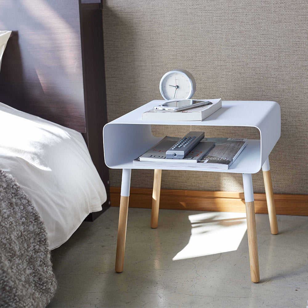 ローサイドテーブル プレーン｜山崎実業 – イルムス オンラインストア