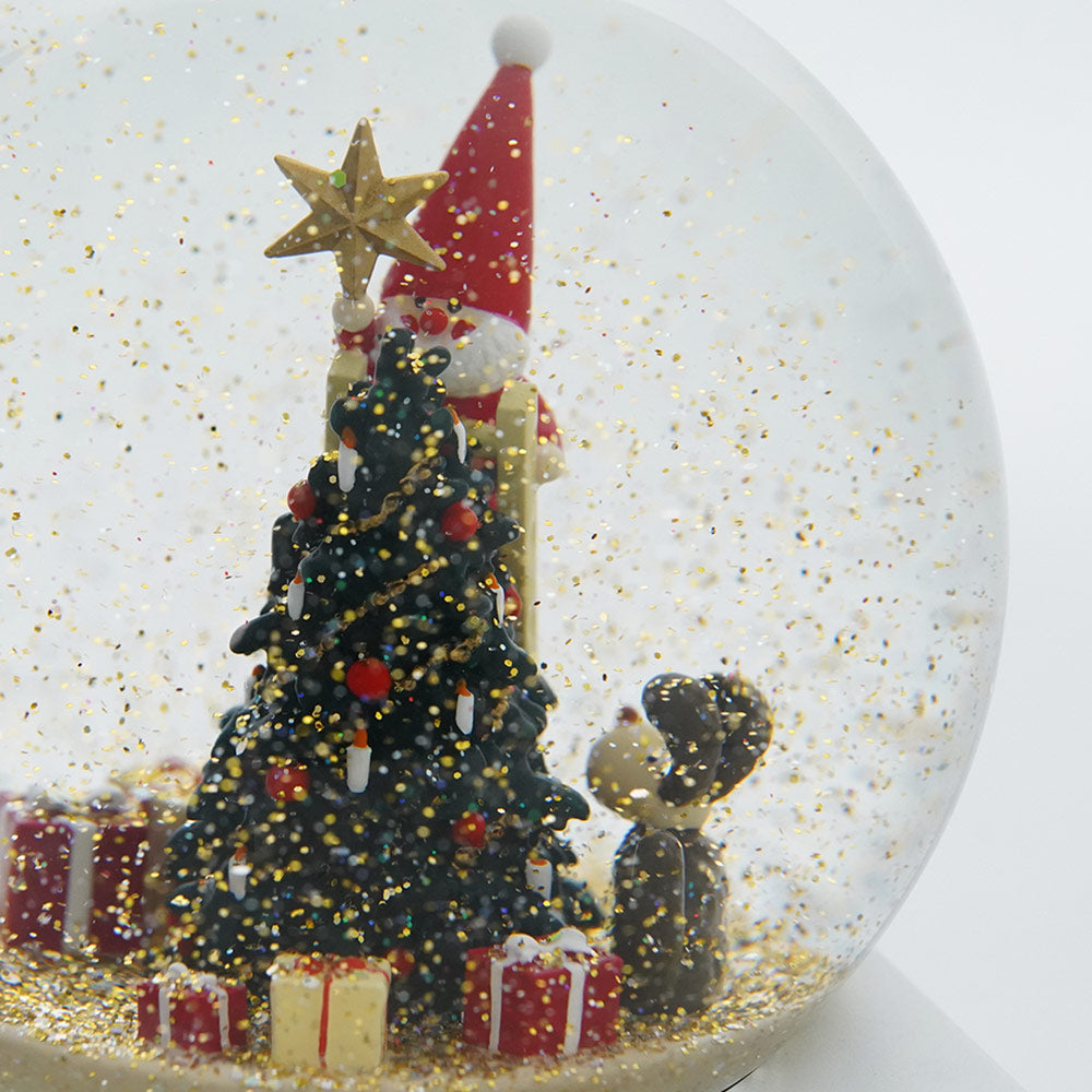 季節限定】NORDIKA nisse クリスマス スノードーム（飾りつけをする