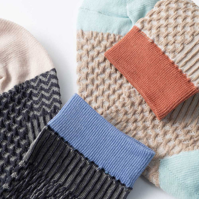 バンピー パッチワークソックス